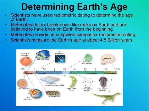 radiometric dating now allows us to determine earths age to an accuracy of about